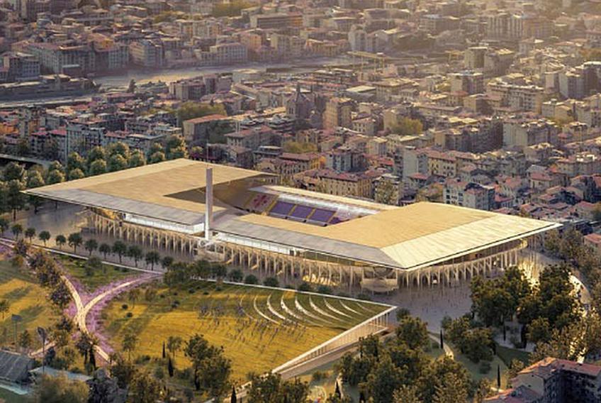 Cum ar trebui să arate stadionul Fiorentinei