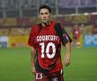 Emil Dică, cu tricoul lui Gourcuff, după Rapid - Rennes 2-0. Foto: GSP