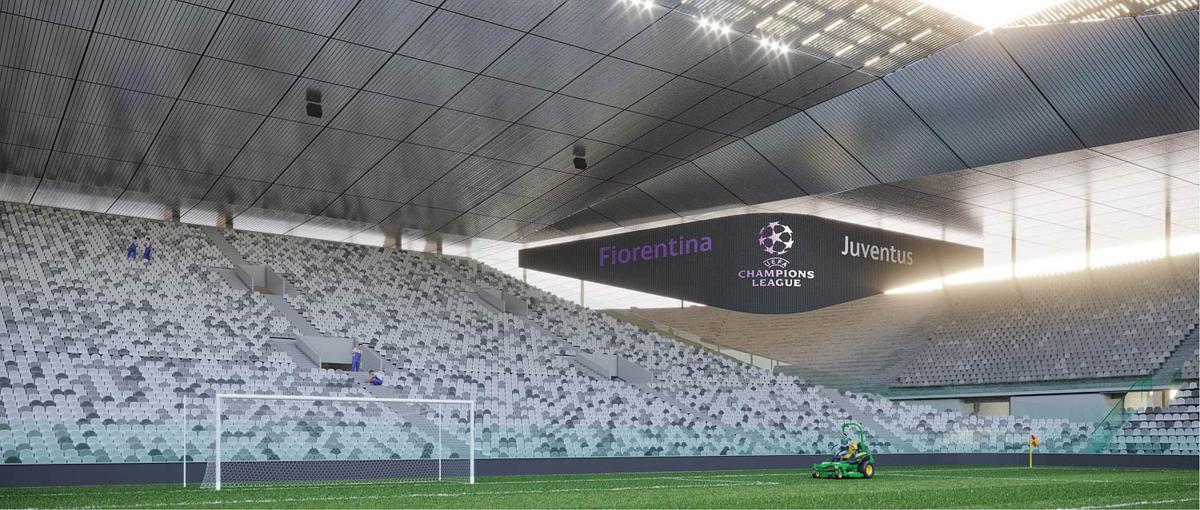 Așa ar trebui să arate stadionul Fiorentinei