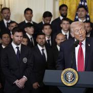 Donald Trump și Lionel Messi, la Casa Albă/ foto: Imago Images