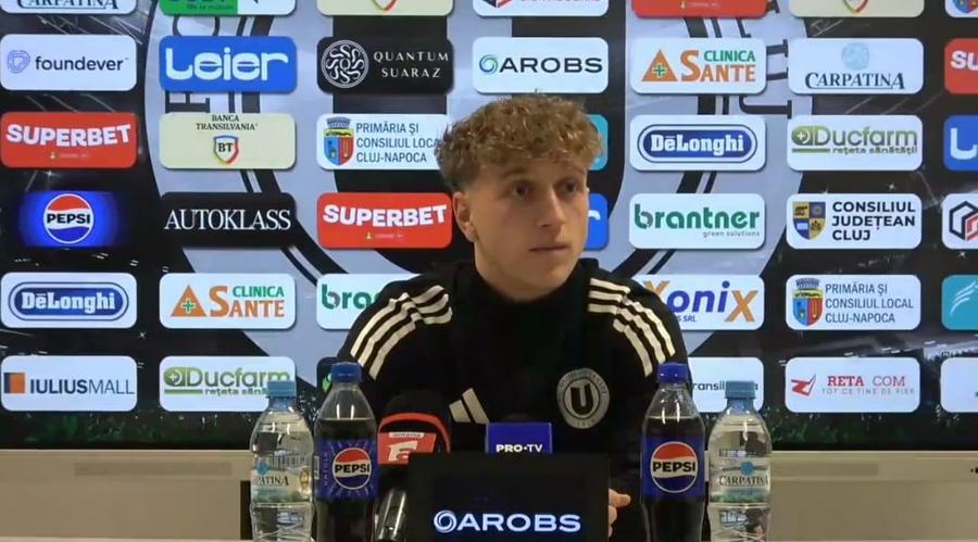 La 20 de ani, are tupeu maxim înainte de FCSB - U Cluj: „Nu ne pot pune probleme nicăieri. O să câștigăm!”