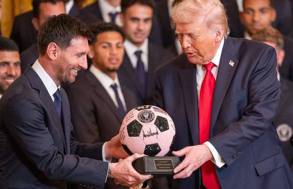 Lionel Messi, la Casa Albă! » Donald Trump: „Cine e mai bun: Messi sau Pele?”