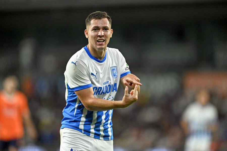 Mora - 1 milion de euro cotă pe Transfermarkt - are 70 de meciuri la Craiova, 7 goluri, 8 assisturi. Joacă în România din 2024 Cât cere Universitatea Craiova pe Baiaram: „Plec sigur”