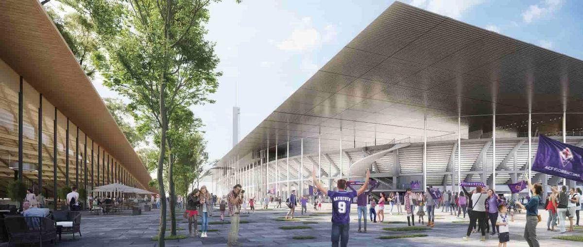 Așa ar trebui să arate stadionul Fiorentinei