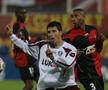 Daniel Niculae în Rapid - Rennes 2-0. Foto: GSP