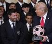 Donald Trump și Lionel Messi, la Casa Albă/ foto: Imago Images