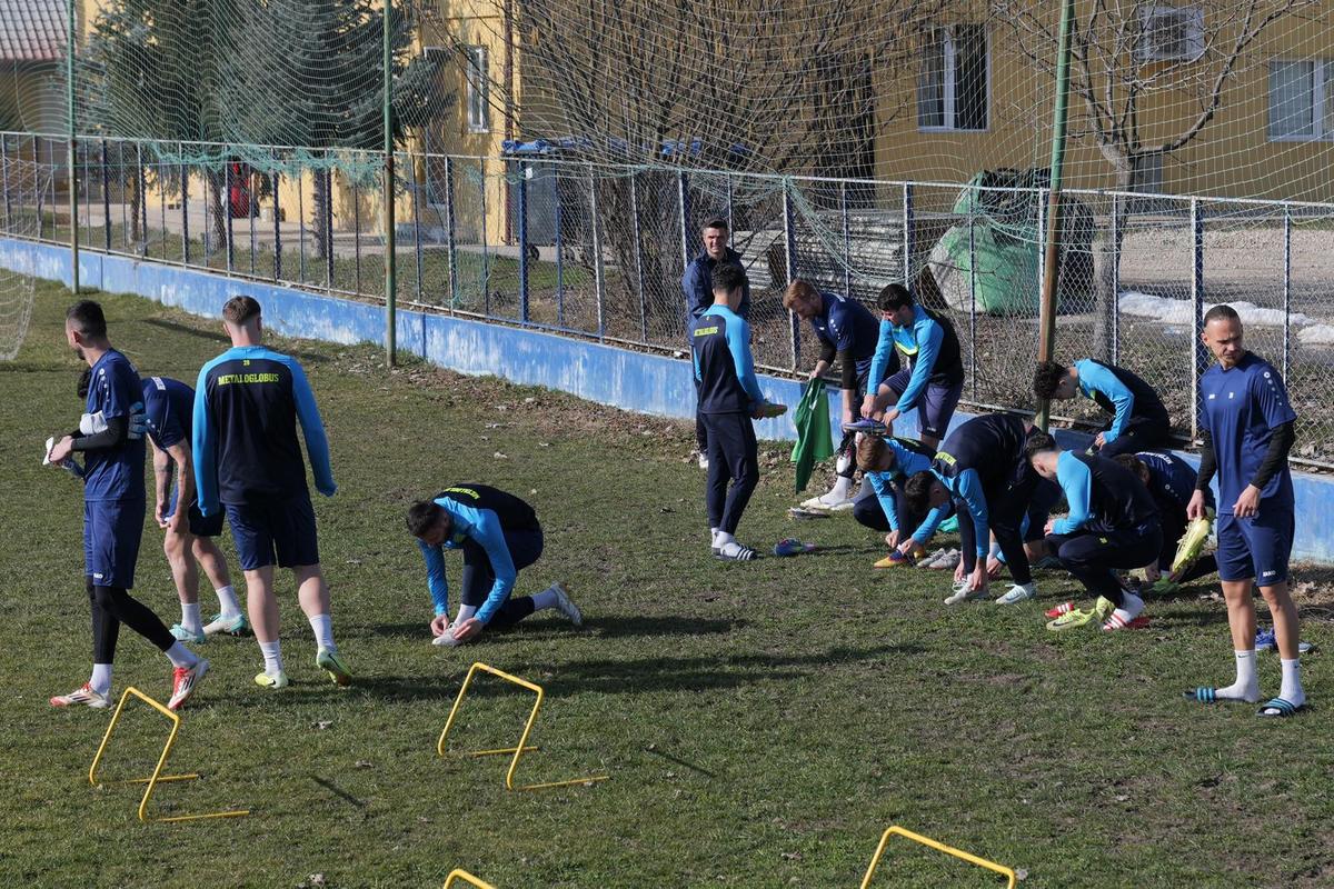 Antrenament condus de Florin Bratu la Metaloglobus