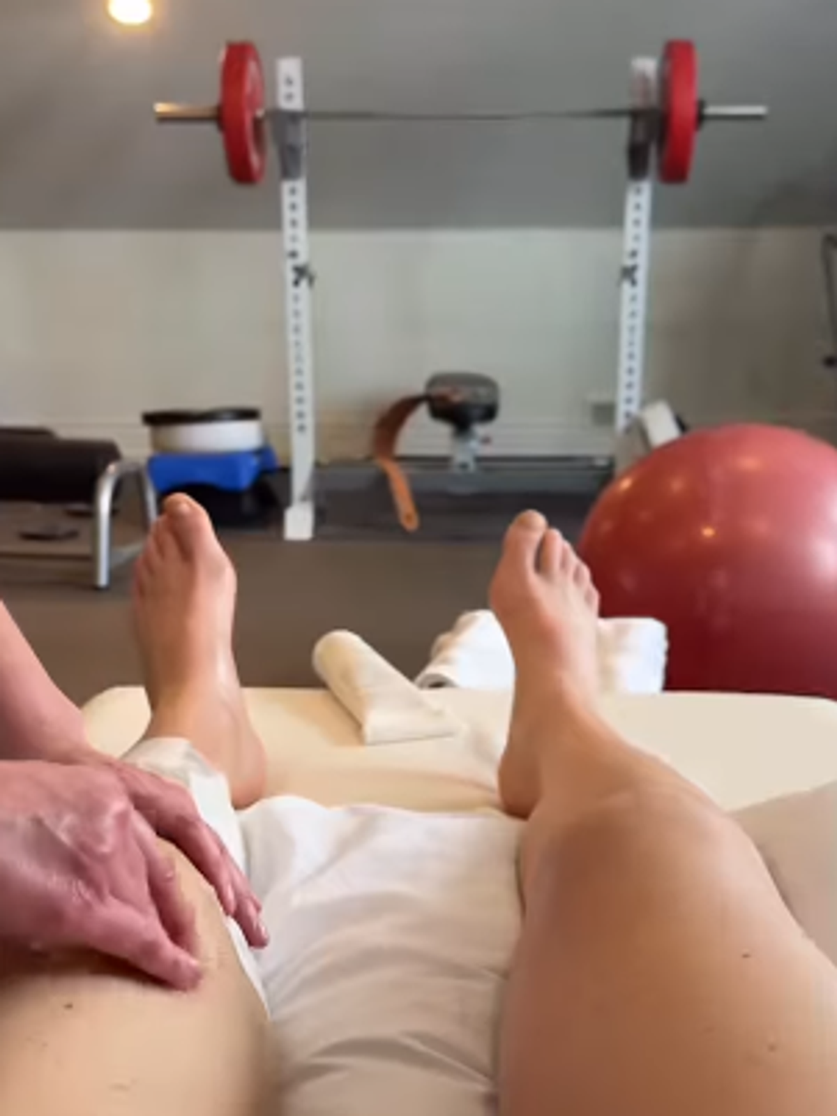 Lindsey Vonn a început recuperarea la picior