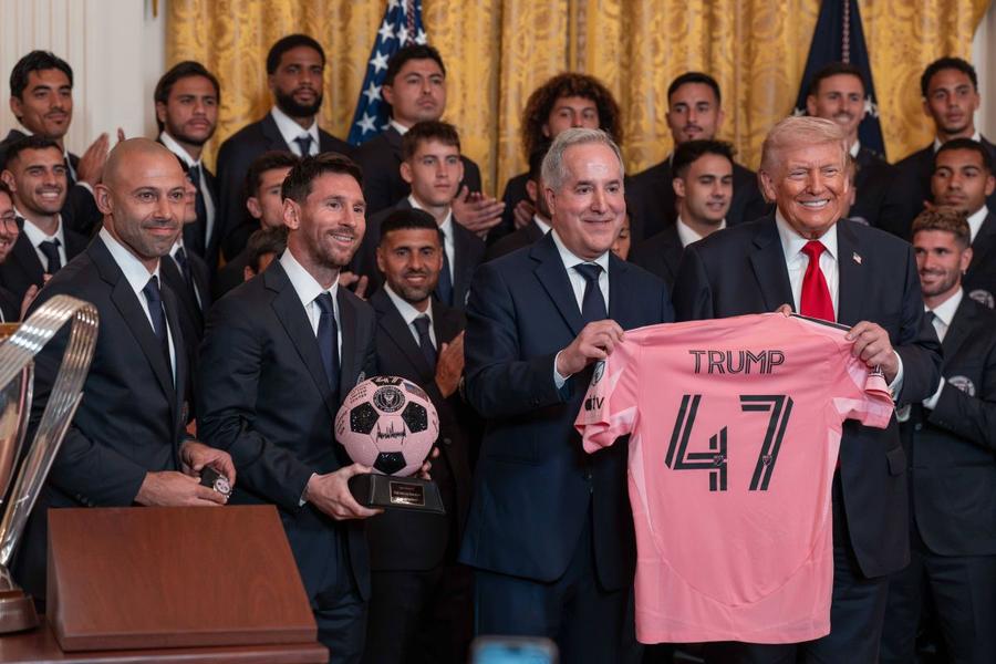 Lionel Messi, la Casa Albă! » Donald Trump: „Cine e mai bun: Messi sau Pele?”