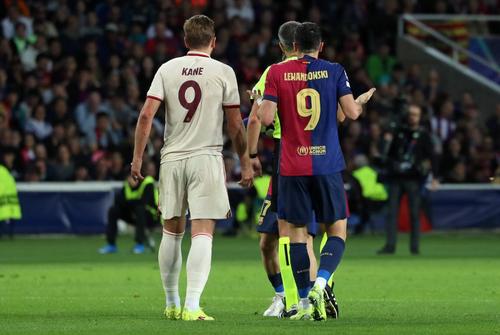 Harry Kane și Robert Lewandowski / Foto: Imago Images
