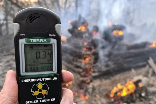 Nivelul de radioactivitate a crescut la Cernobâl după acest incendiu