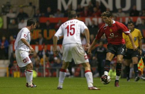 Cristiano Ronaldo în duel cu Cristian Irimia