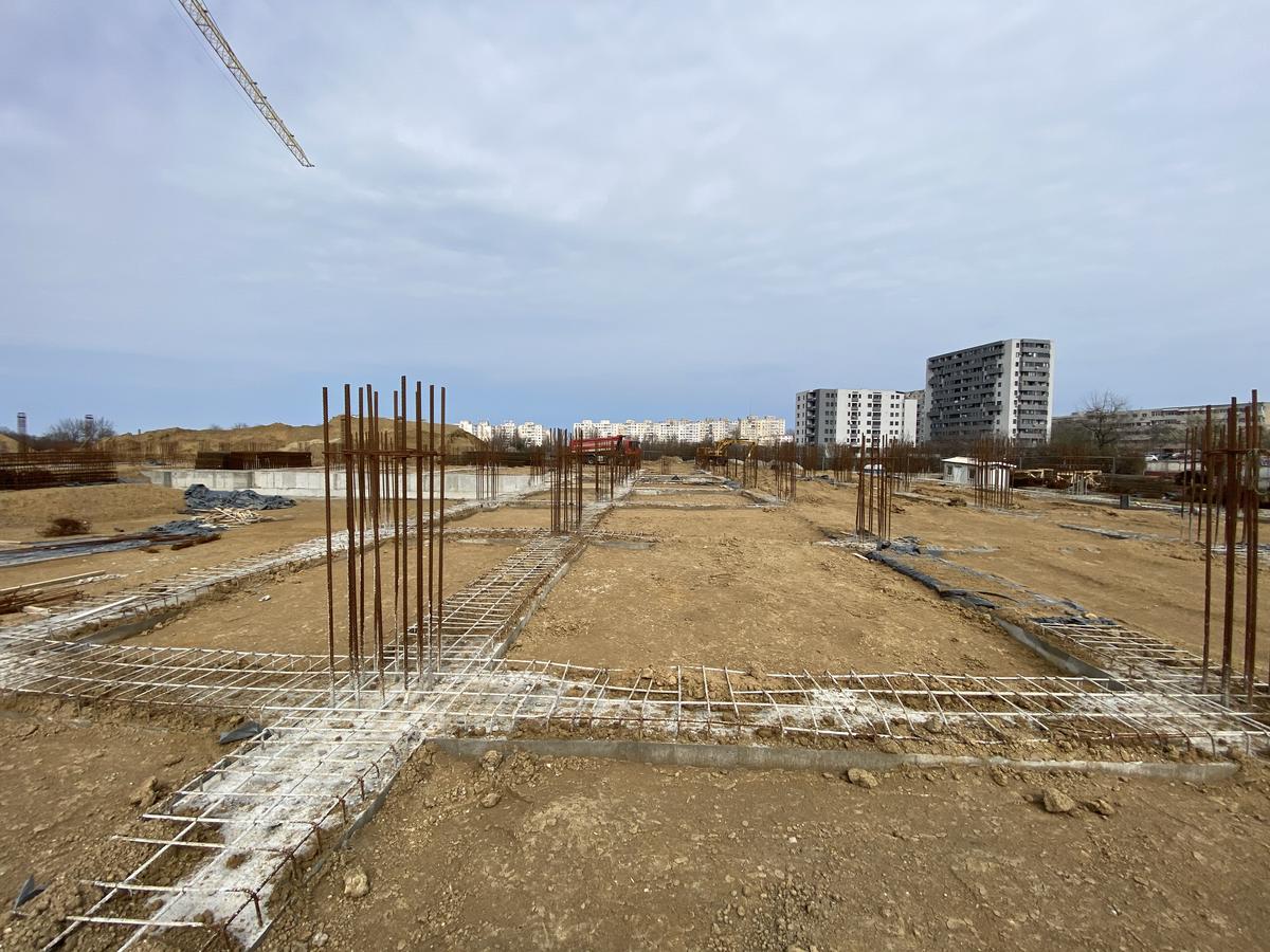 La malul Mării răsare o arenă ultramodernă » GSP a vizitat șantierul de la Constanța