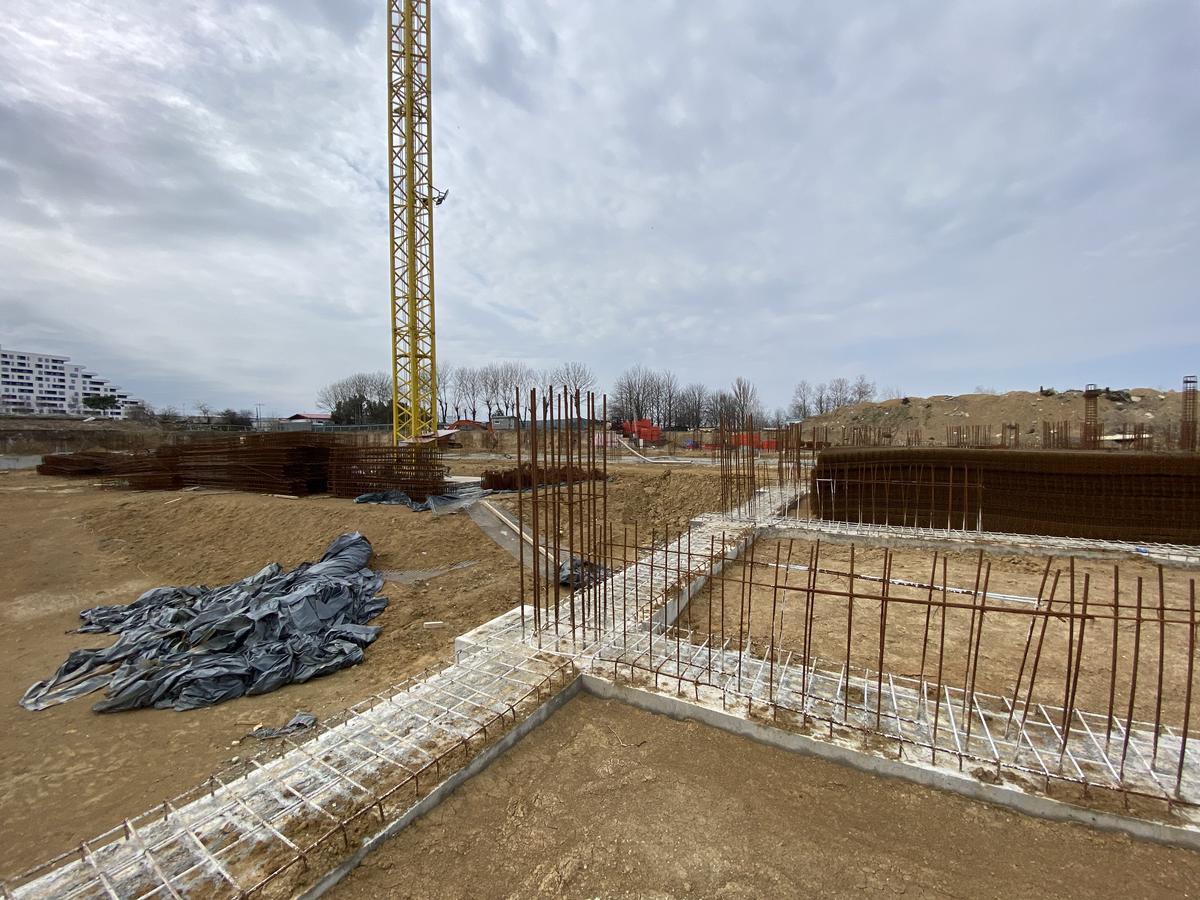 La malul Mării răsare o arenă ultramodernă » GSP a vizitat șantierul de la Constanța