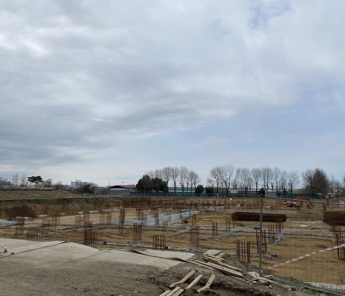 La malul Mării răsare o arenă ultramodernă » GSP a vizitat șantierul de la Constanța