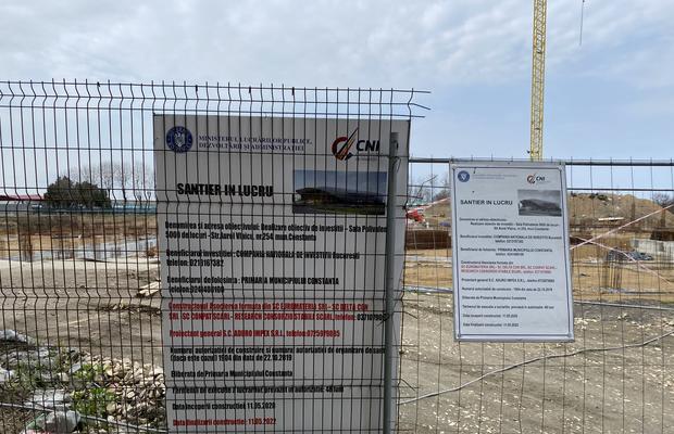 La malul Mării răsare o arenă ultramodernă » GSP a vizitat șantierul de la Constanța