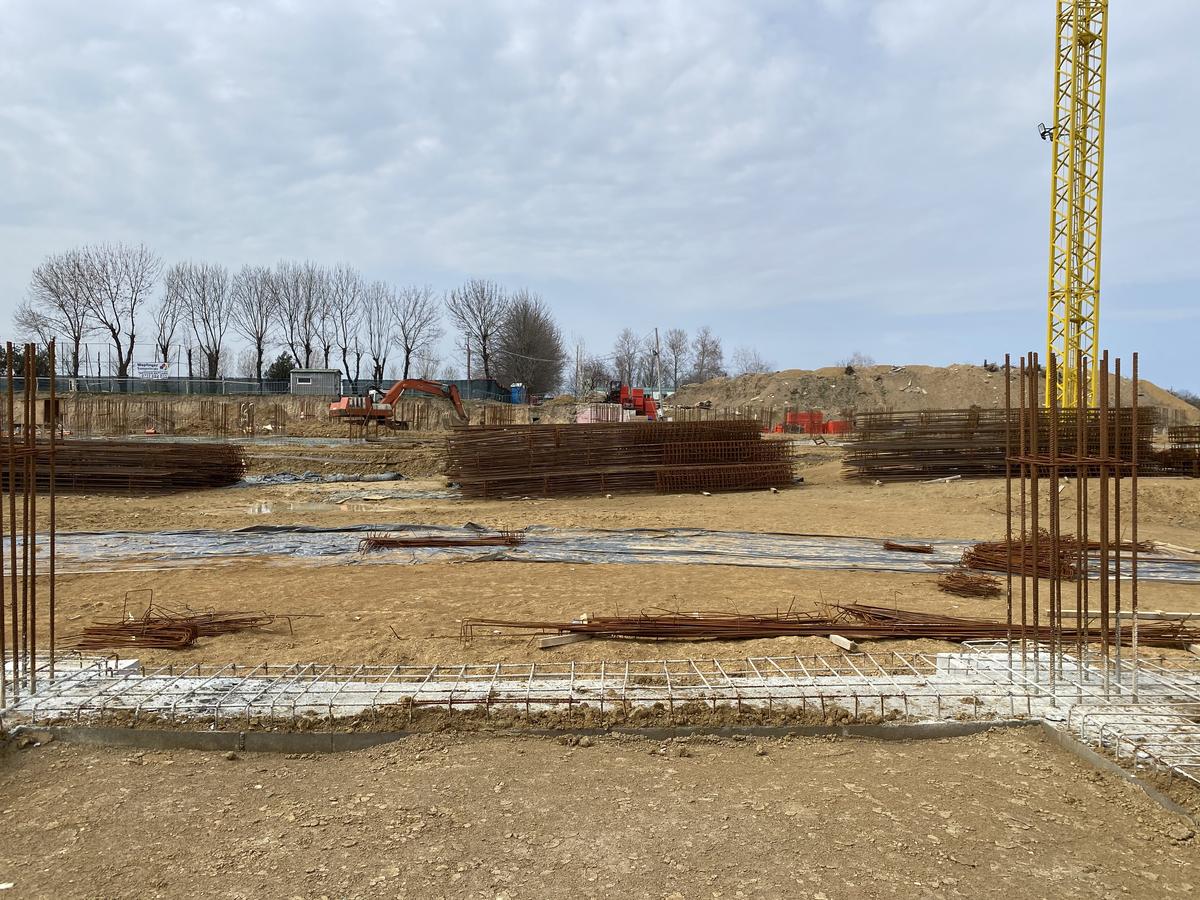 La malul Mării răsare o arenă ultramodernă » GSP a vizitat șantierul de la Constanța