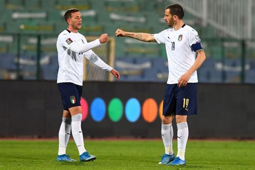 Bernardeschi și Bonucci au avut amândoi Covid-19 // Foto: Getty Images