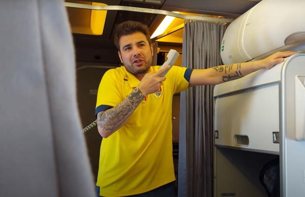 Mutu, discurs emoționant în avionul naționalei U21: „Sunt trist că nu o să vă mai antrenez”