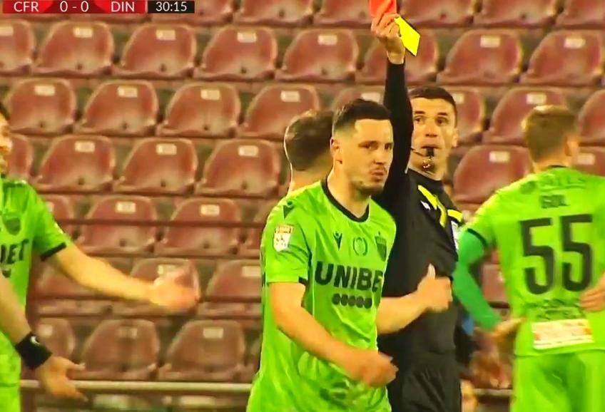 Marcel Bîrsan (39 de ani), „centralul” partidei CFR Cluj - Dinamo, scor 1-0, a mers la poliție imediat după meci, speriat de amenințările primite din partea fanilor bucureșteni.