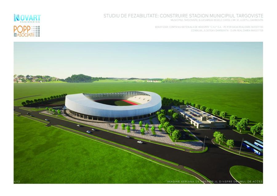 Incredibil! Guvernul a aprobat construcția unui nou stadion de 70 mil. € într-un oraș cu o singură echipă, unde se modernizează deja o arenă!