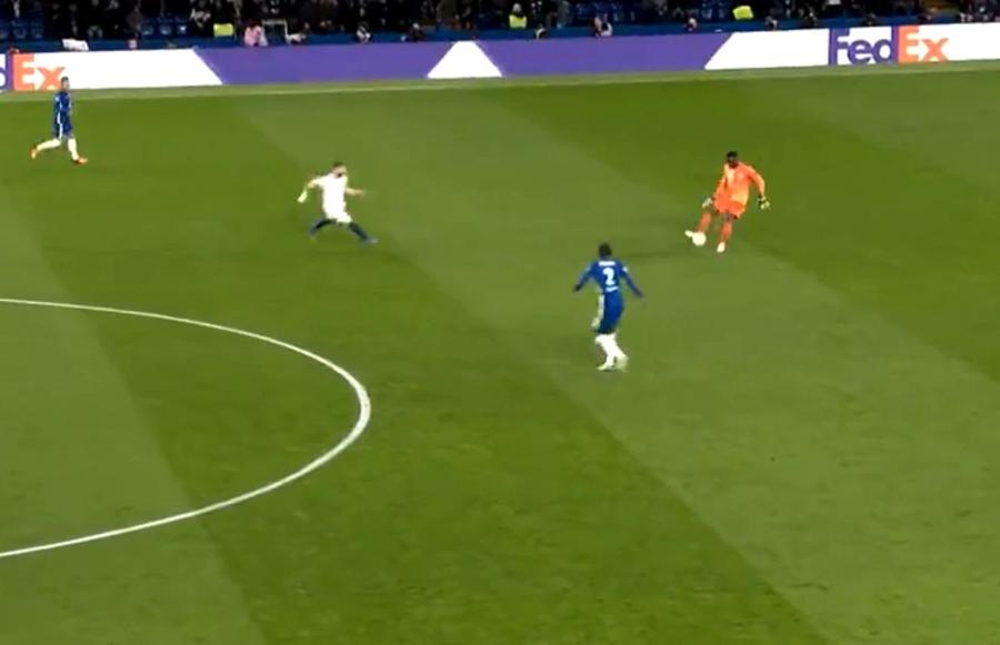 Mendy greșește pasa către Rudiger Cel mai bun portar al lumii, gafă incredibilă în Chelsea - Real Madrid