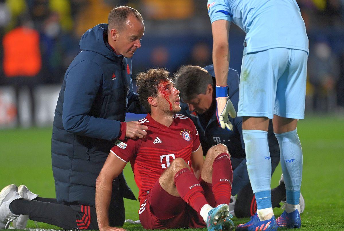 VILLAREAL - BAYERN 1-0. Verdictul unui observator de arbitri din Liga 1 la faza sângeroasă cu Goretzka: „Observați acest detaliu foarte important! De asta n-a intervenit VAR-ul”