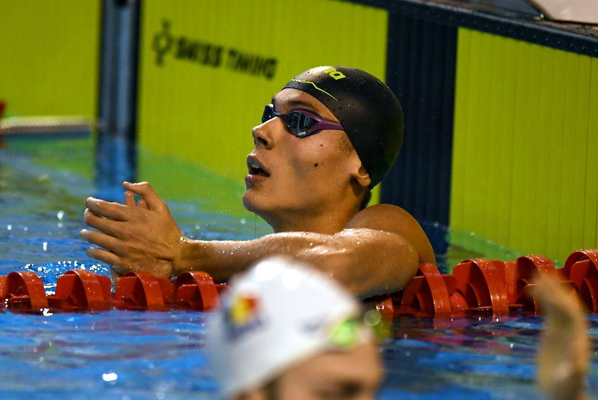 David Popovici, a treia medalie la Campionatele Naționale de la Otopeni » Record național la 50 metri fluture