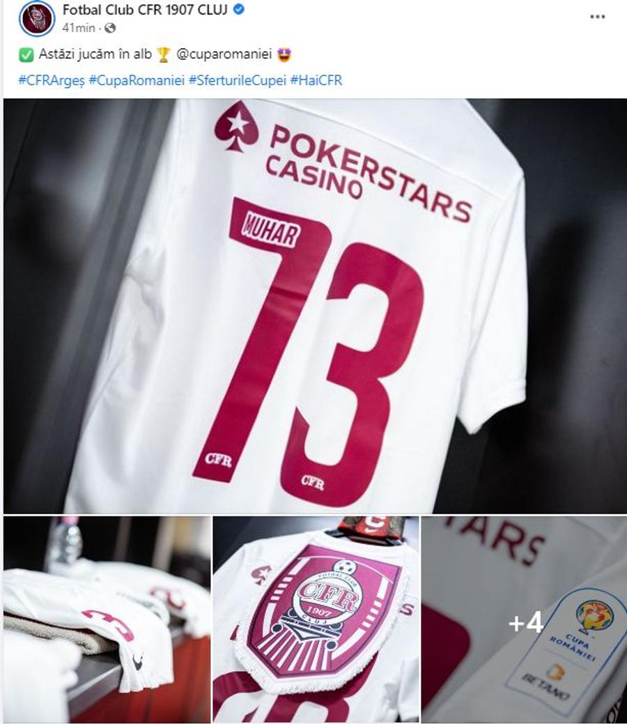 Careu din Ardeal » CFR Cluj completează tabloul semifinalelor Cupei României. Victorie chinuită cu FC Argeș