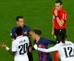 Gavi și Vinicius au fost la un pas de încăierare! La pauză, brazilianul s-a dus să-i ceară explicații + Gest obscen făcut de spaniol