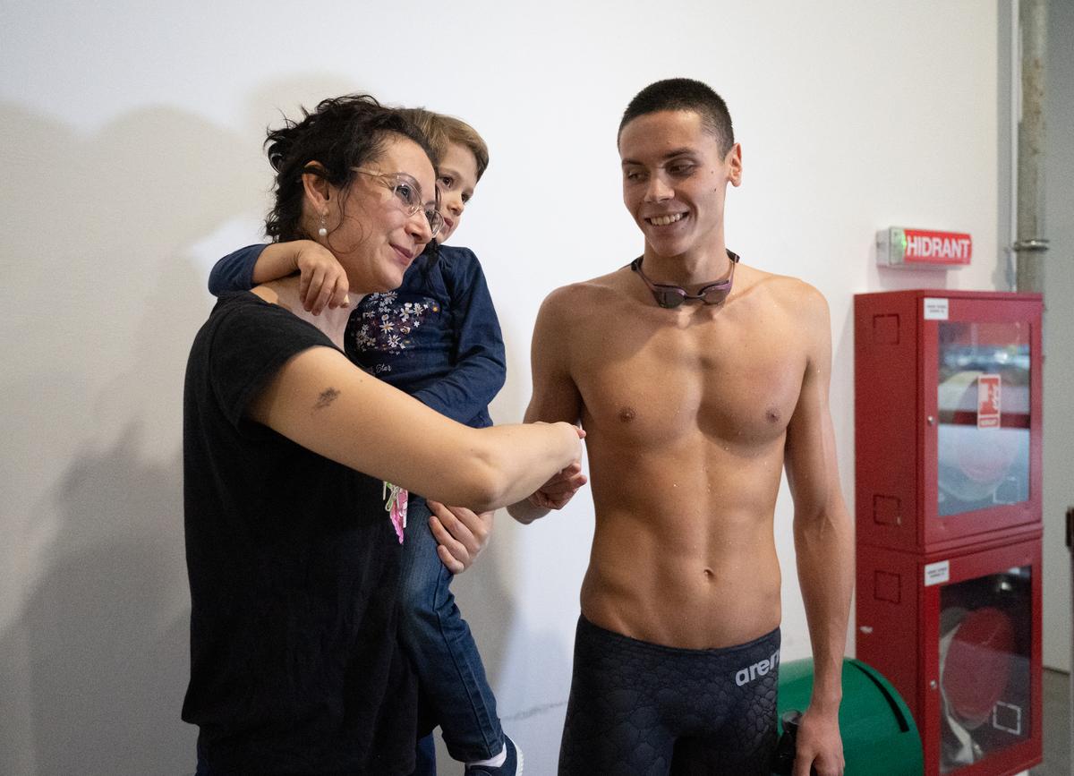 David Popovici, a treia medalie la Campionatele Naționale de la Otopeni » Record național la 50 metri fluture