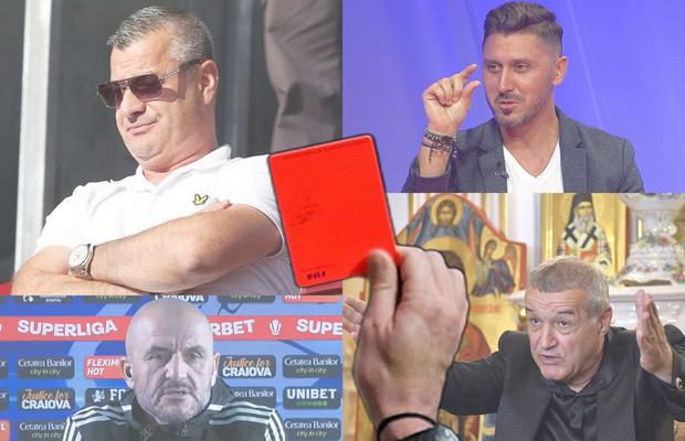 Revoltă fără precedent în Liga 1 » Arbitrii, Vassaras și CCA declară război TOTAL patronilor! Pe lista vizaților: Becali, Varga, Mititelu, dar și un personaj din conducerea Farului