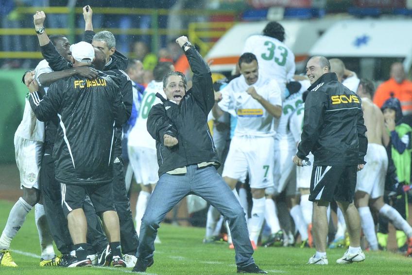 Marius Șumudică, la Vaslui FCSB 3-1, în 2012/ foto: Cristi Preda (GSP)