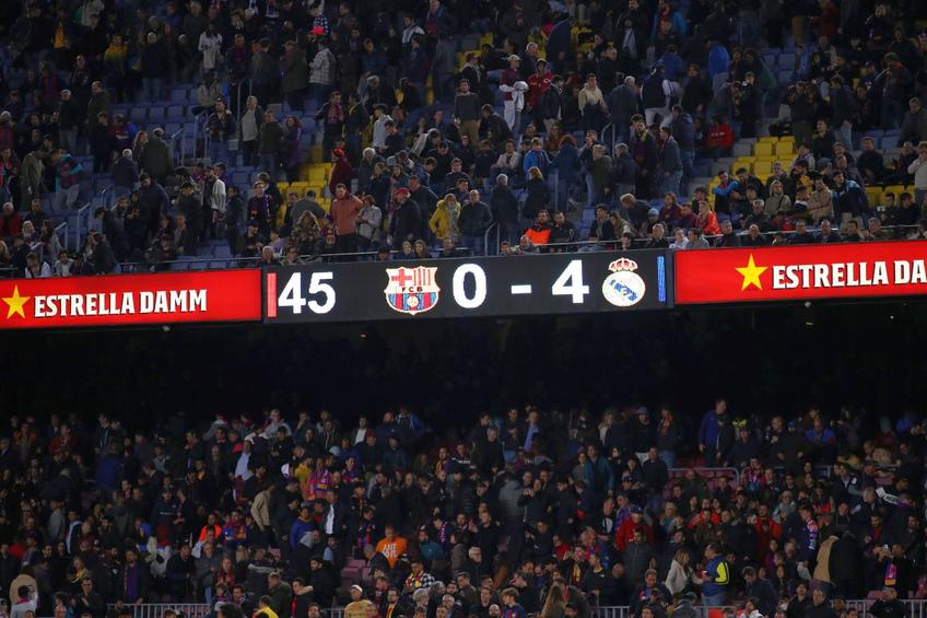 Barcelona - Real Madrid 0-4 / Sursă foto: Guliver/Getty Images