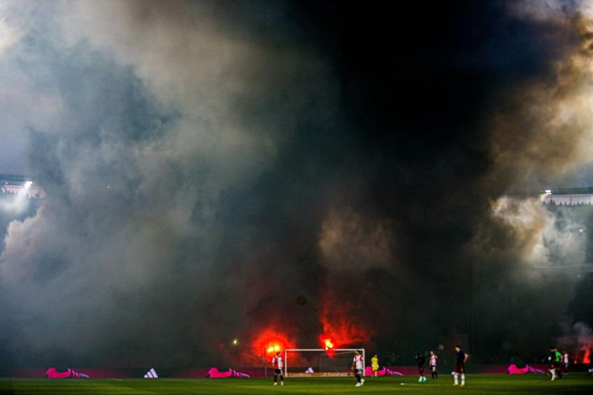 Așa a arătat atmosfera la Feyenoord - Ajax