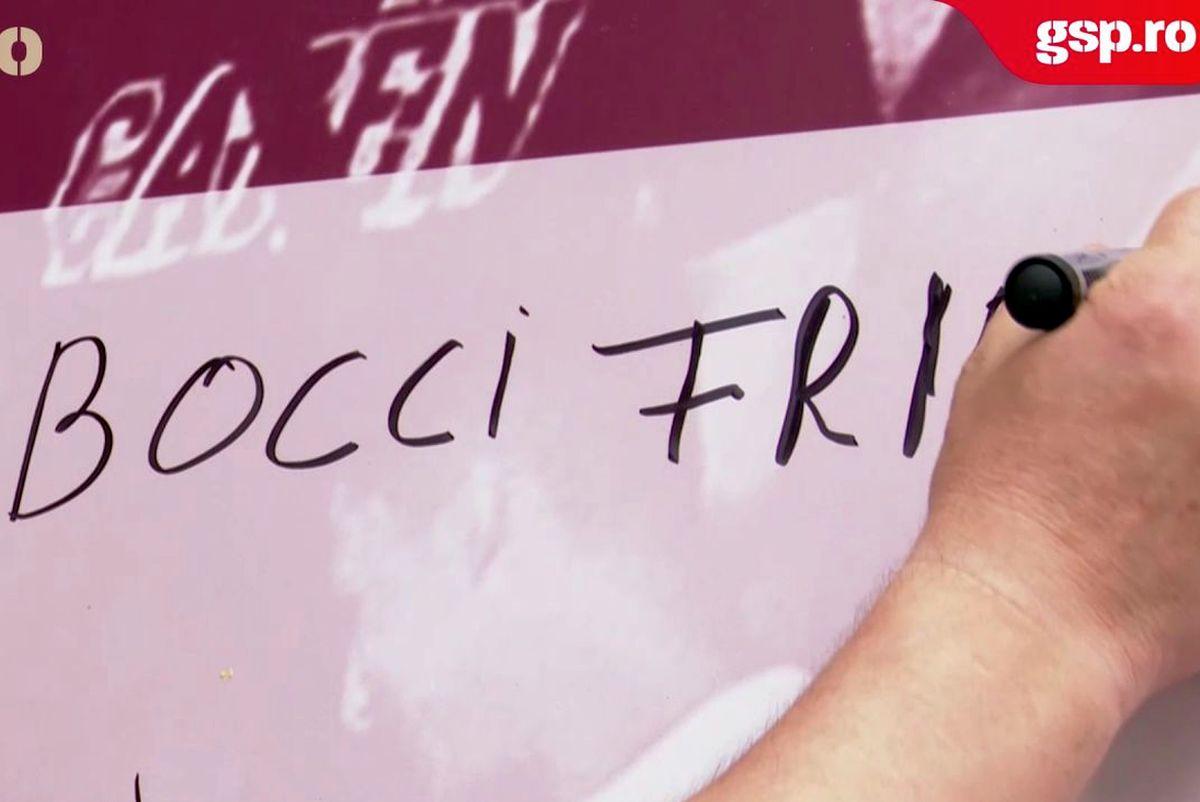 Mesaj buclucaș înainte de Rapid -  CFR » A vrut să-l „elibereze” pe „Bocciu”, dar engleza i-a jucat feste