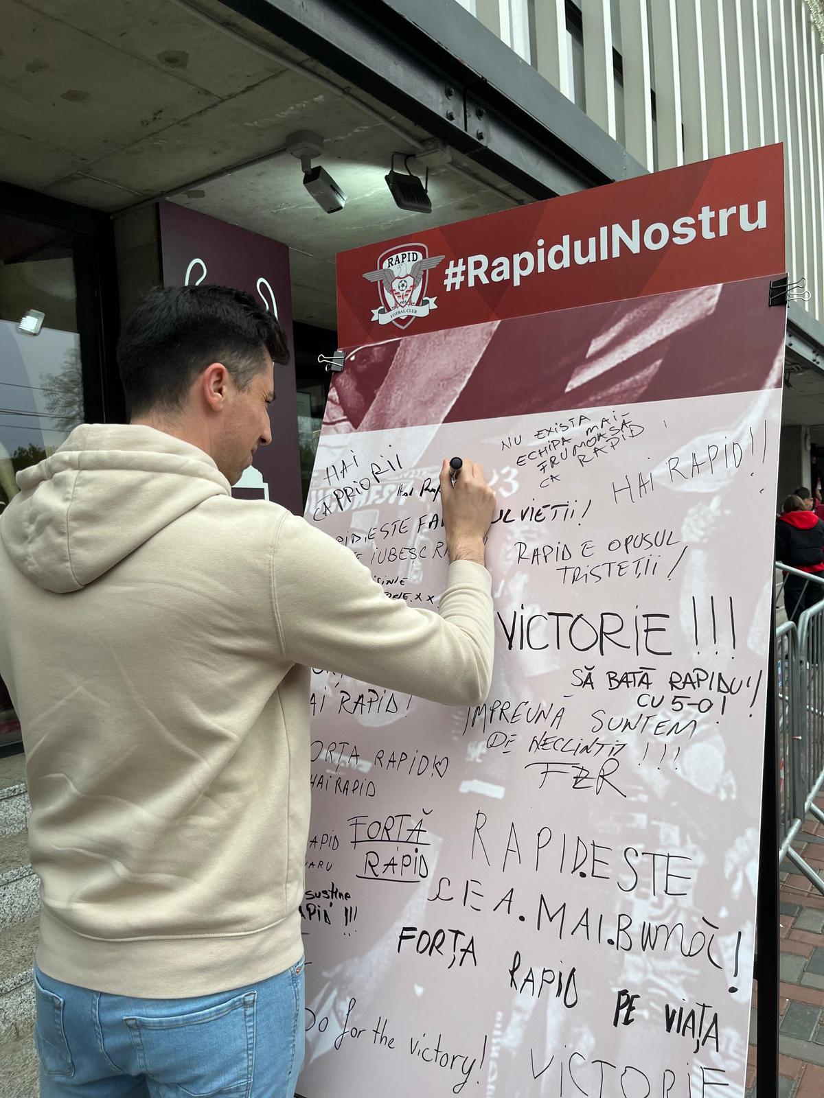 Mesaj buclucaș înainte de Rapid -  CFR » A vrut să-l „elibereze” pe „Bocciu”, dar engleza i-a jucat feste