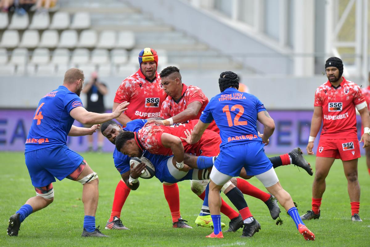 Dinamo a făcut eventul la rugby, impunându-se și în Cupa României