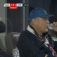 Reacția lui Dan Șucu și Victor Angelescu / Foto: captură de ecran Digi Sport