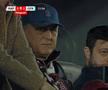 Reacția lui Dan Șucu și Victor Angelescu / Foto: captură de ecran Digi Sport