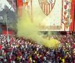Proteste masive la Sevilla împotriva conducerii