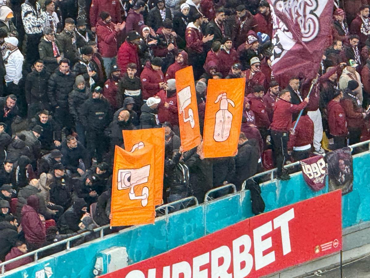 Bannere la Rapid - Dinamo