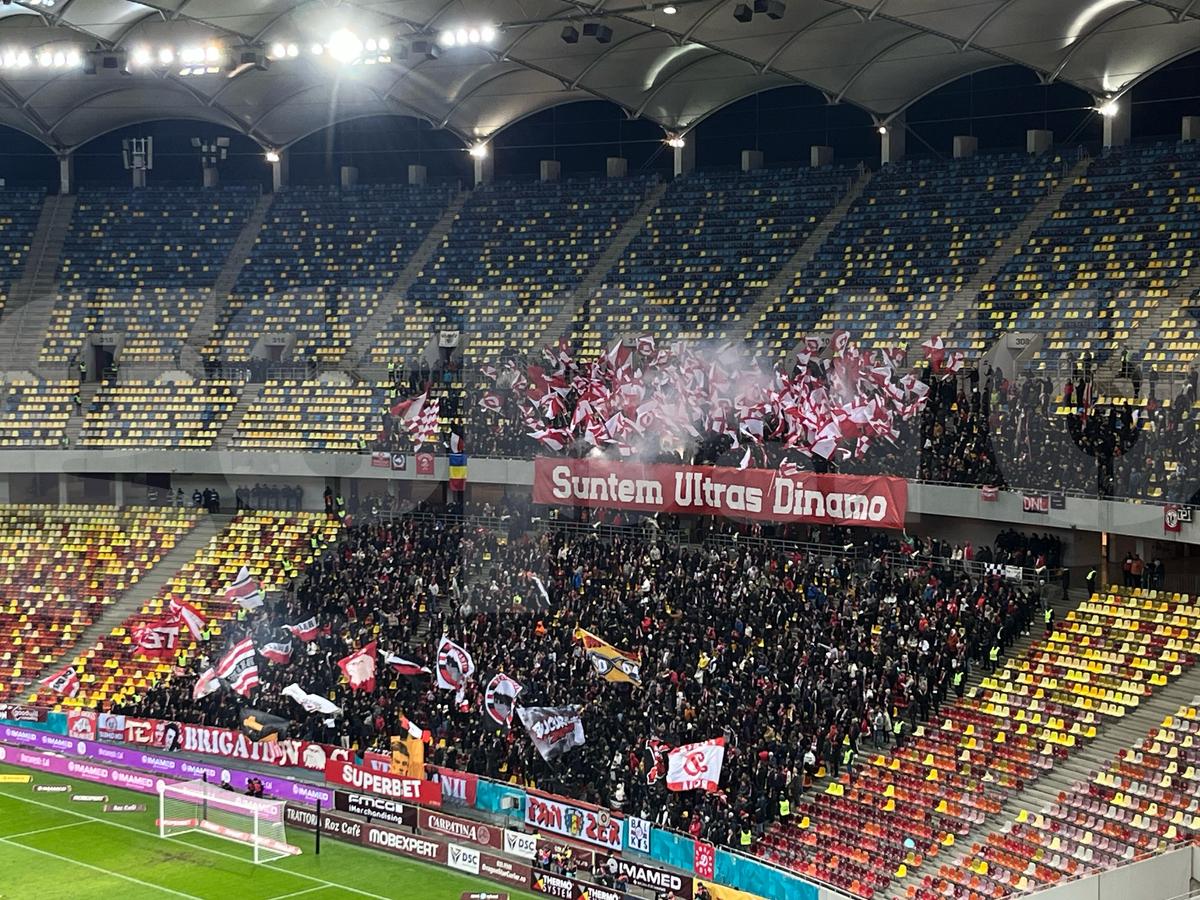 Cea mai mică scenografie dintr-un derby » Ce au pregătit fanii lui Dinamo