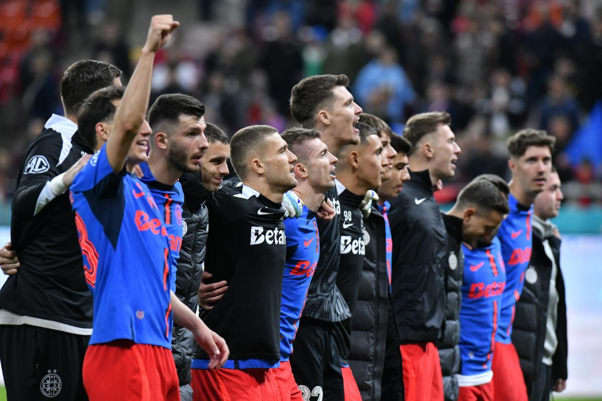 Ce nu s-a văzut la TV în FCSB - U CLUJ