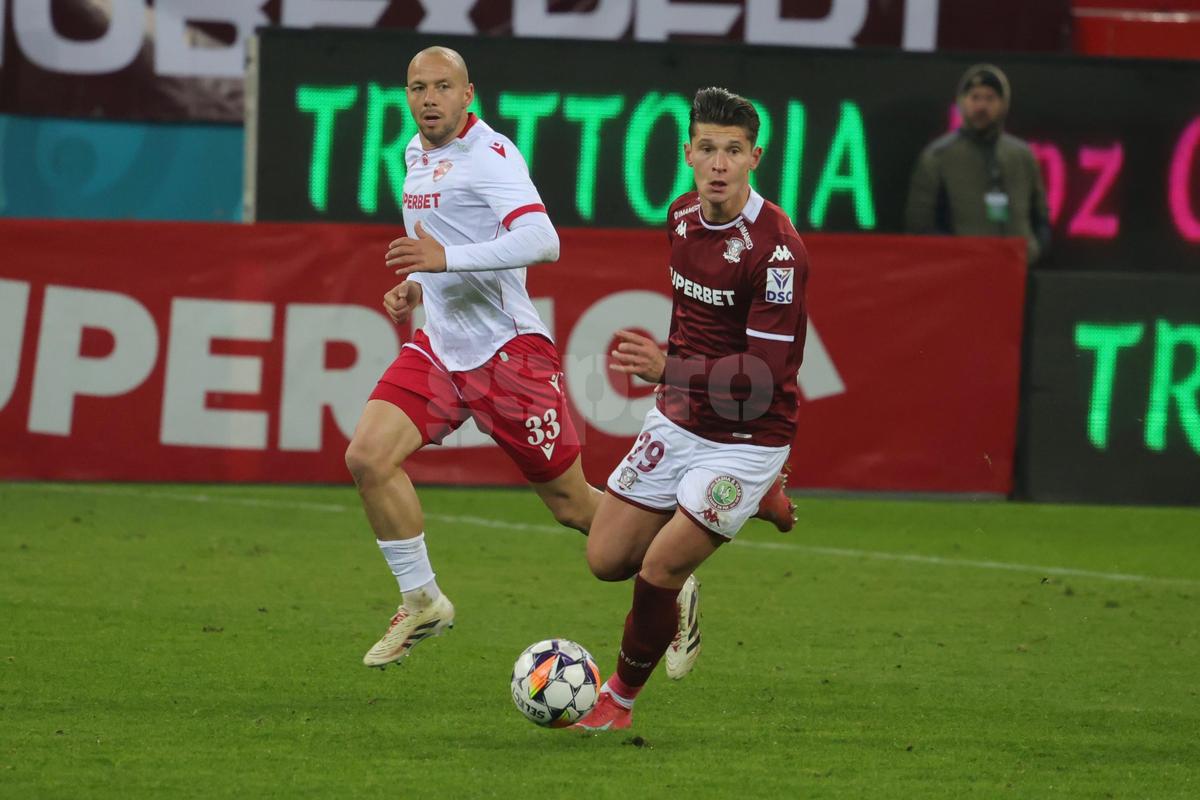 Imagini din Rapid - Dinamo / 6 aprilie 2025