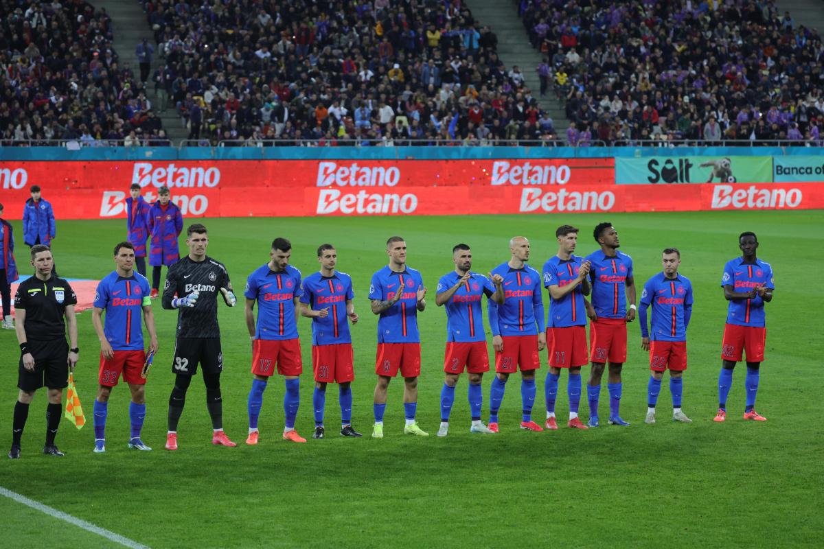 Ce nu s-a văzut la TV în FCSB - U CLUJ
