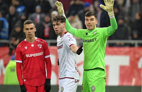 Lovitură înainte de derby! Titularul incontestabil e OUT din Rapid - Dinamo