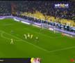 Denis Drăguș a „spart gheața” în 2025 » Cum a marcat în poarta lui Fenerbahce, cu Mourinho pe margine