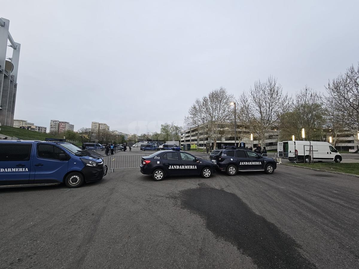 Imagini înainte de meci, Rapid - Dinamo