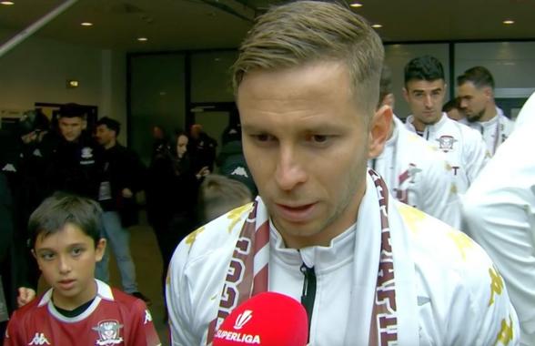 Inovație înainte de Rapid - Dinamo: interviuri pe tunel!